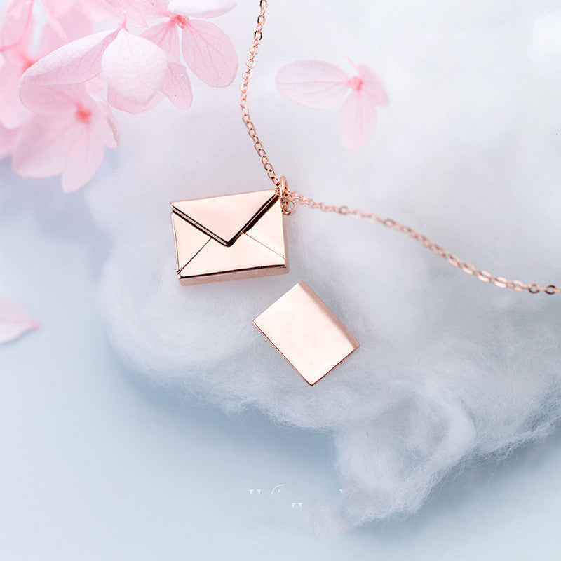 Envelope Lovers Necklace