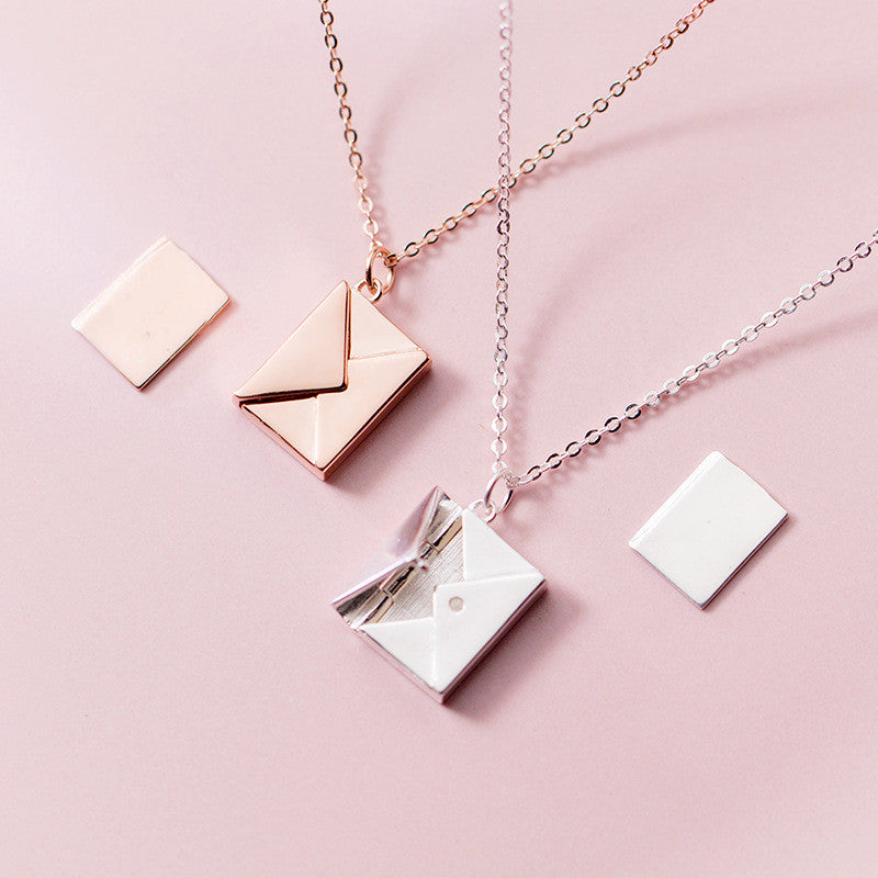 Envelope Lovers Necklace