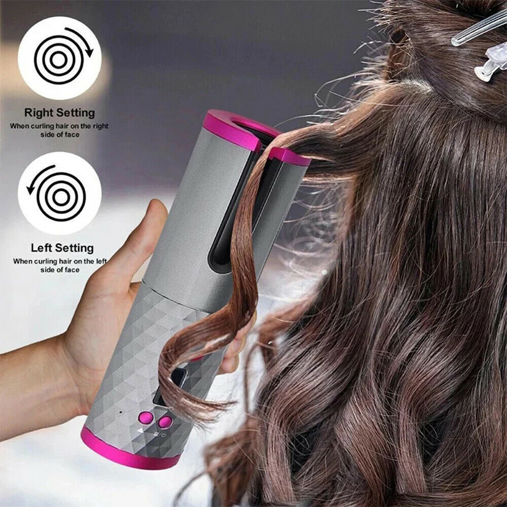 Automatic Rotating Cordless Hair Curler