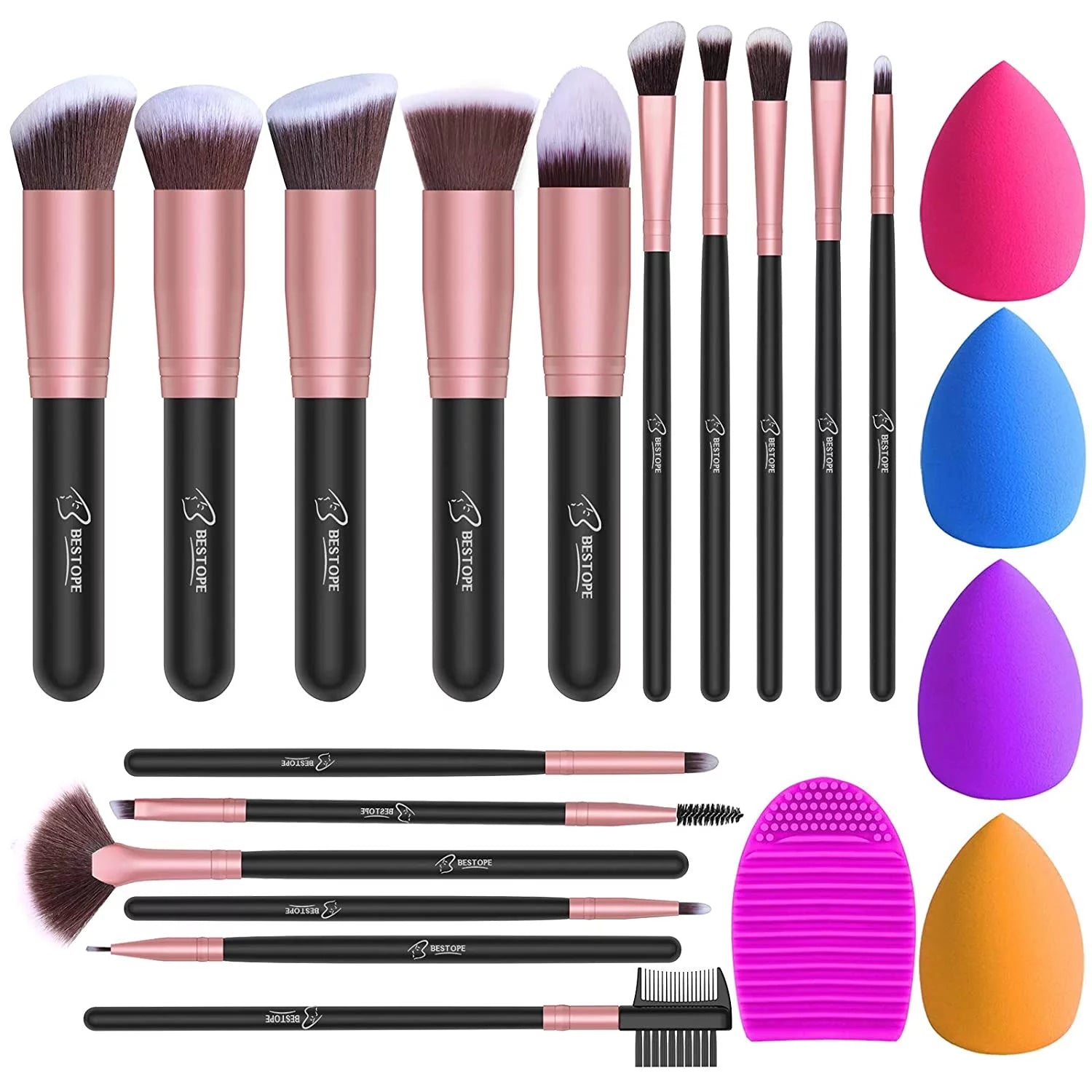  16Pcs Professional Makeup Brushes Set