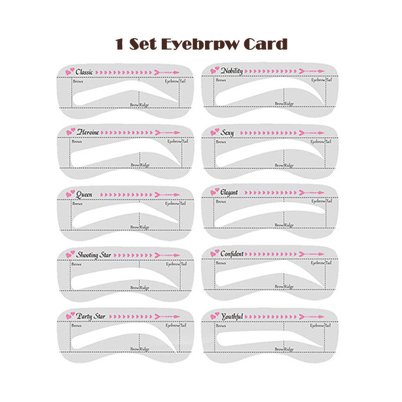 One Step Eyebrow Stamp  Kit