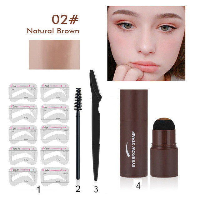 One Step Eyebrow Stamp  Kit