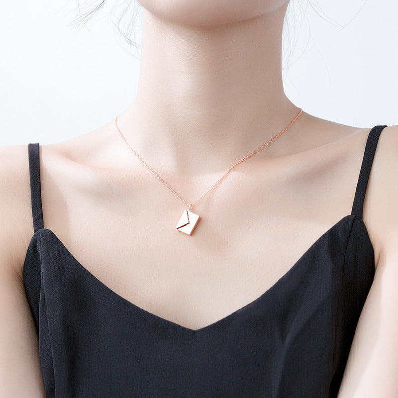 Envelope Lovers Necklace