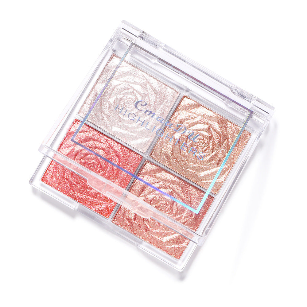 Four Color Highlighter Blush