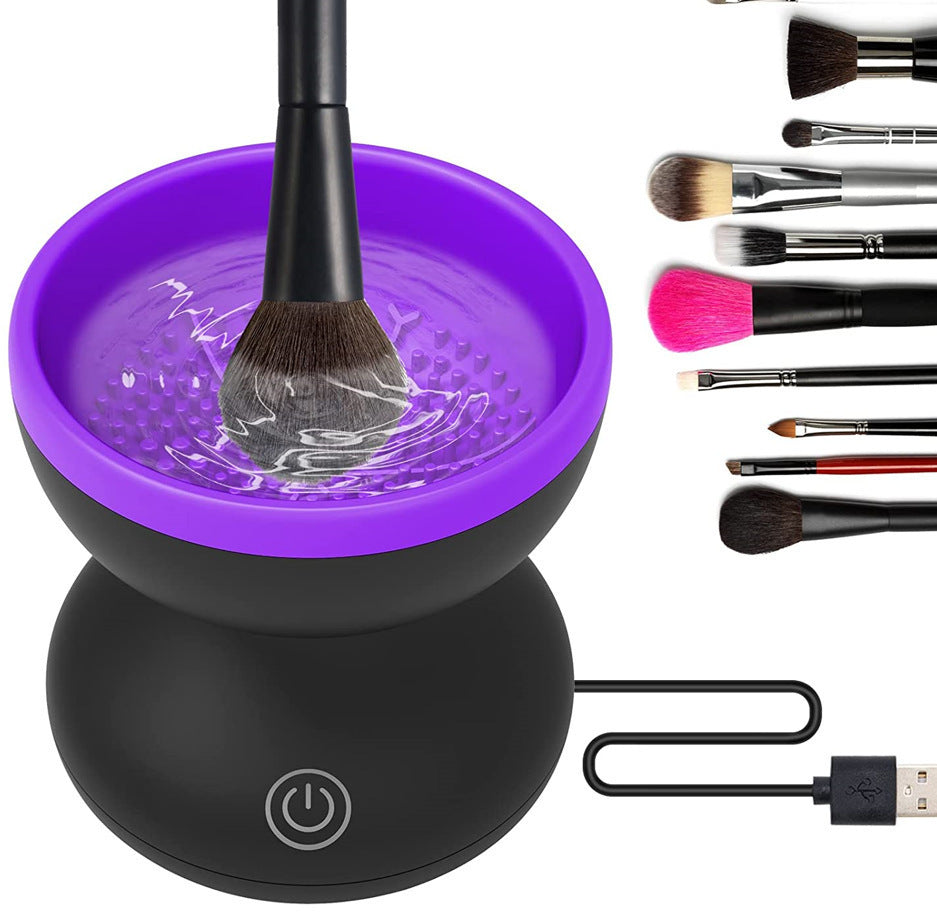 Electric Cosmetic Brush Cleaner with USB