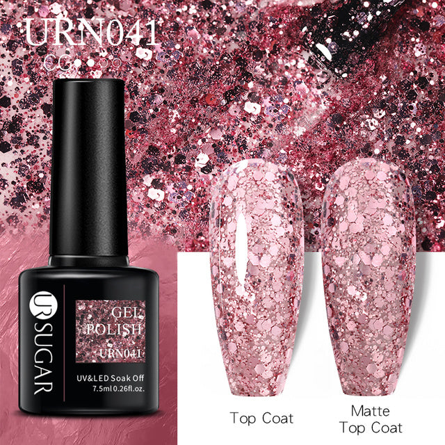 Glitter Gel Winter Nail Polish