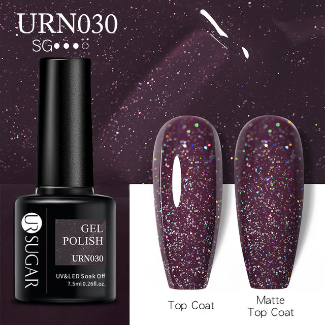 Glitter Gel Winter Nail Polish