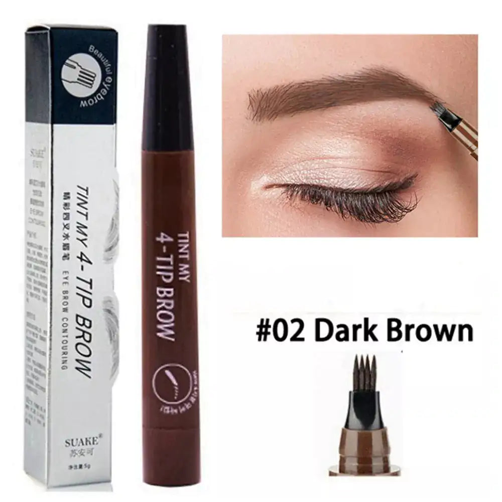 Water-resistant Microblading Eye Brow Pen