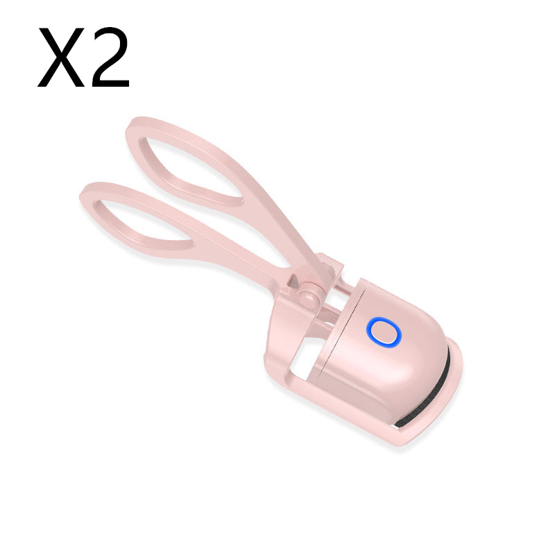 Mini Heated Eyelash Curler with Temperature Control