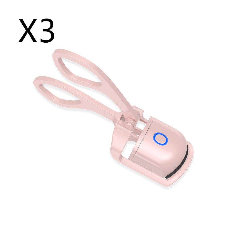 Mini Heated Eyelash Curler with Temperature Control