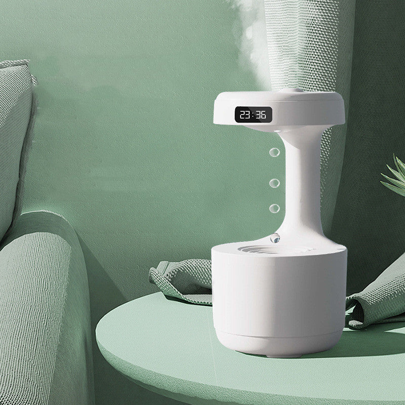 Aroma Diffuser Anti-Gravity Humidifier With Clock