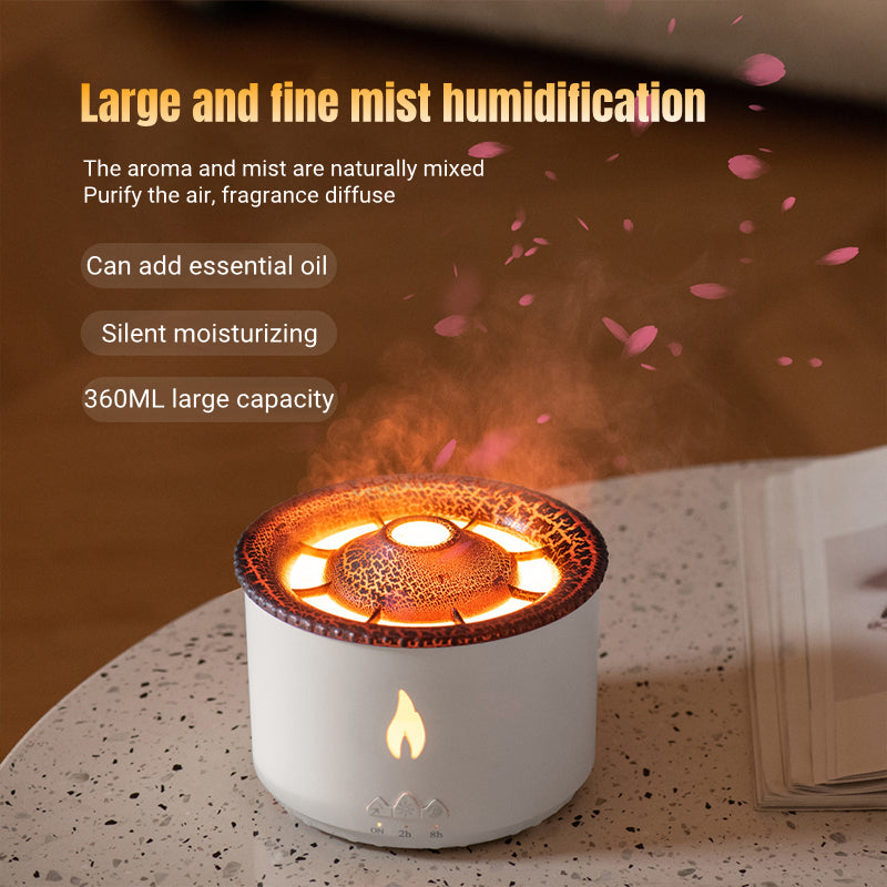 New  Ultrasonic Aromatherapy Oil Humidifier Machine Spray