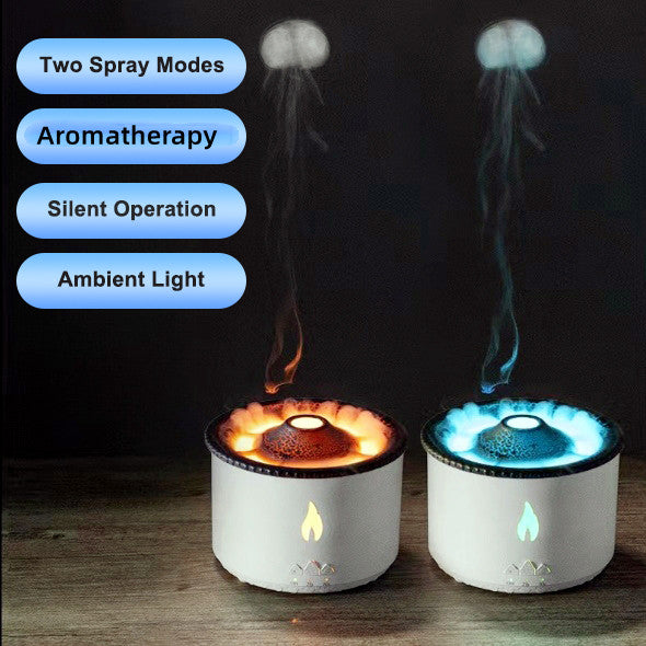 New  Ultrasonic Aromatherapy Oil Humidifier Machine Spray